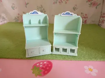 실바니아 북 스토어 서점 선반 부품 서랍 실바니안 패밀리