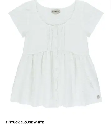 Coyseio PINTUCK BLOUSE WHITE 한국