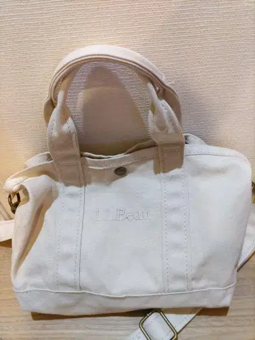 L.L.Bean 화이트 토트백