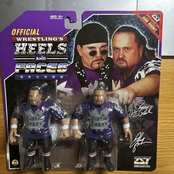 Wrestling's Heels and Faces 피규어 2종 세트