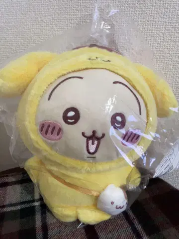 치이카와 산리오 콜라보 토끼 폼폼푸딩 봉제 인형