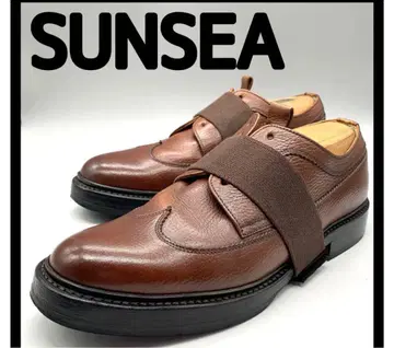 Sunsee 드레스 슈즈 윙팁 레이스업 가죽 신발