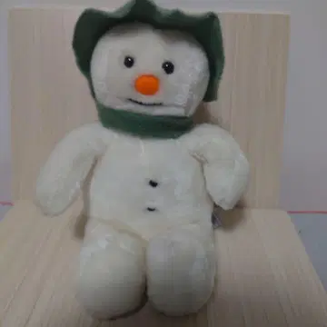 에덴사 eden 스노우맨 1992 당시 제품 빈티지 오르골 봉제 인형