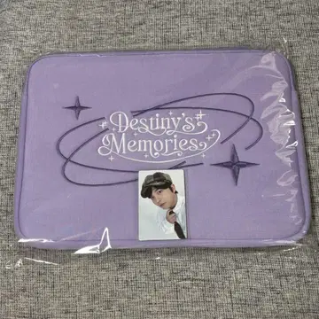 ATEEZ destiny exhibition 랩탑 파우치 정호