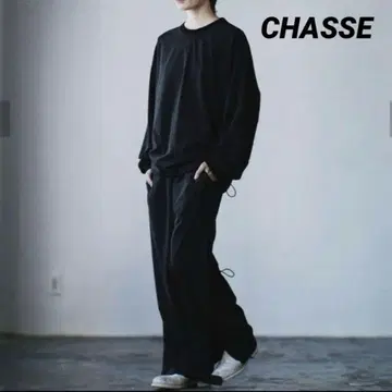 WISM 구매 CHASSE SPIDER PANTS 블랙 사이즈 1