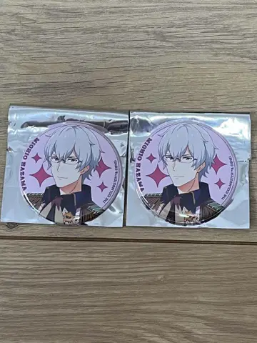아이돌 마스터 SideM 10th 캔뱃지 사토미치 2개 세트