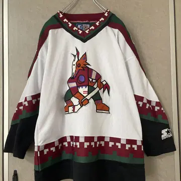 90년대 구제 의류 NHL 애리조나 코요테스 하키 셔츠 coyotes