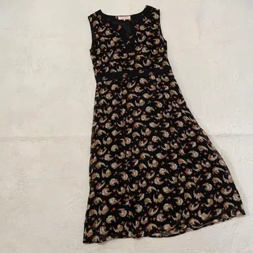 LAURA ASHLEY 로라 애슐리 깃털 패턴 원피스 사이즈 7