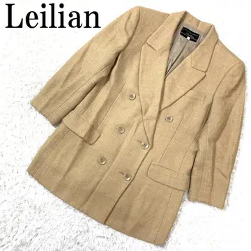 Leilian 레리안 더블 버튼 자켓 베이지 7 B8458