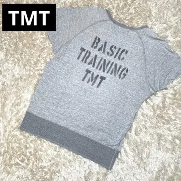 TMT 반팔 얇은 소재 맨투맨 스웨트 린팅 프린트 백 프린트