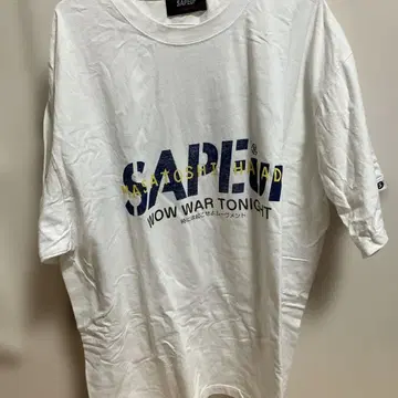 SAPEur WOW WAR TONIGHT 티셔츠 XX-LARGE