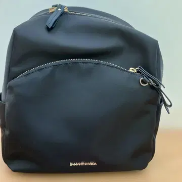 SAMANTHAVEGA 블랙 나일론 백팩