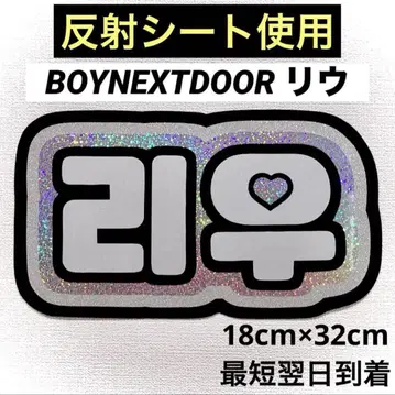 BOYNEXTDOOR 보넥도 리우 네임 보드