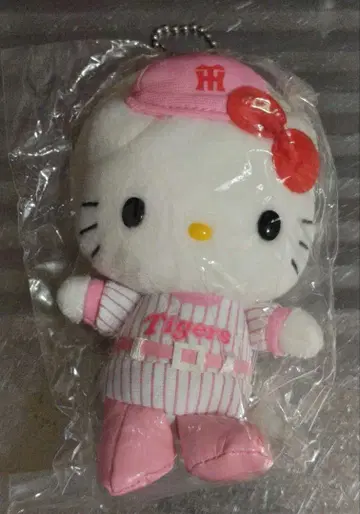 산리오 한신 타이거즈 마스코트 핑크 헬로키티
