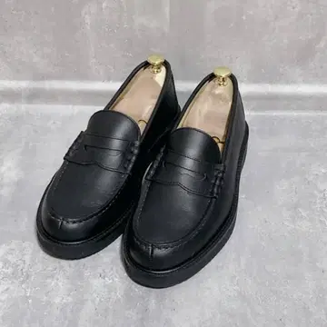 하루타 별주 비브람 크레이프솔 천연 가죽 로퍼 27cm W8051V