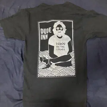 Dude Inn 티셔츠 블랙