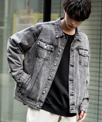 오버 사이즈 3rd 타입 데님 자켓/데님 자켓