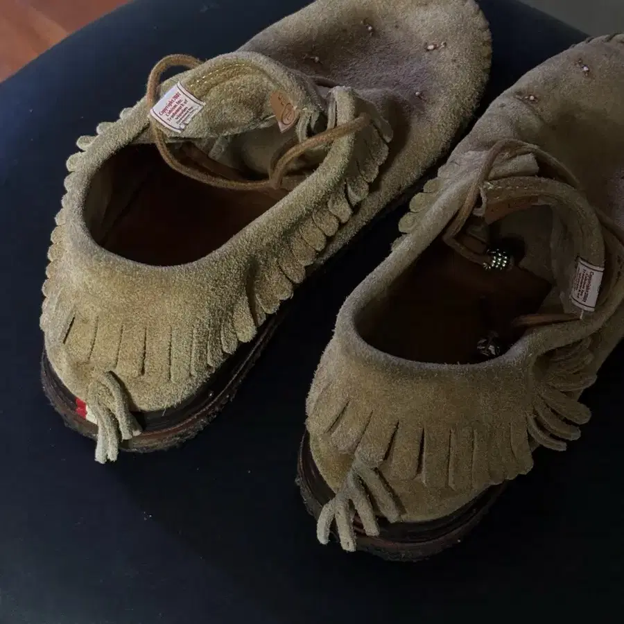 VISVIM | 비즈빔 Visvim Shaman Folk Sand US10 280 #비즈빔