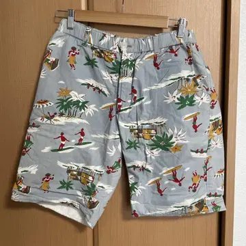 쿠시맨 하와이안 셔츠 하프 팬츠