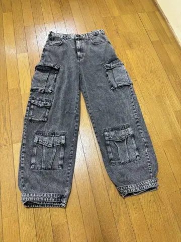 완판템 자라 유틸리티 카고 팬츠 데님 인기 모델