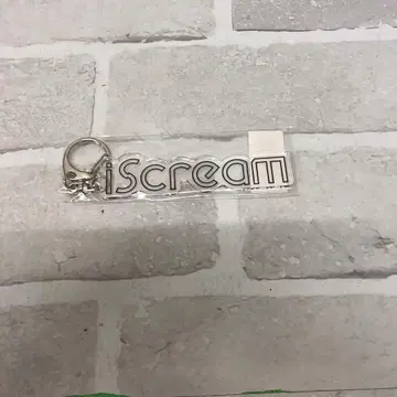 M3511 iScream 로고 아크릴 키링
