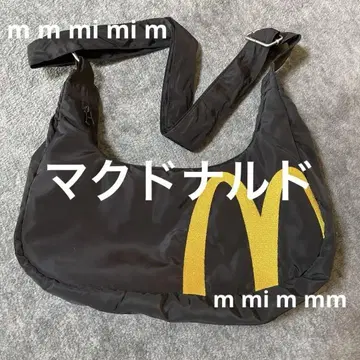 그라니프 맥도날드 숄더 블랙 콜라보 graniph