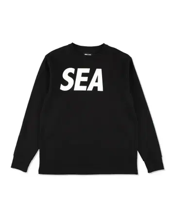 윈드앤씨 WDS-SIG L/S Tee 블랙 롱 T
