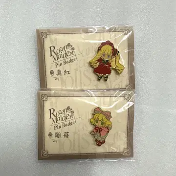 로젠 메이든 핀 배지 진홍색 히나마모토 핀즈 굿즈