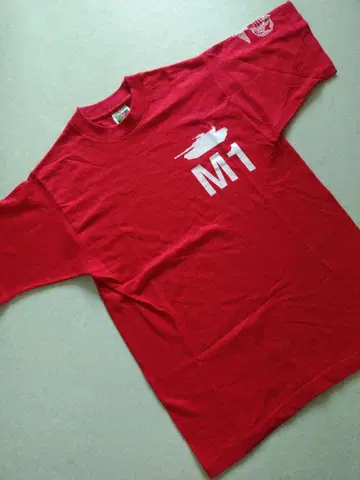 밀리터리 반팔 셔츠 S 탱크 M1