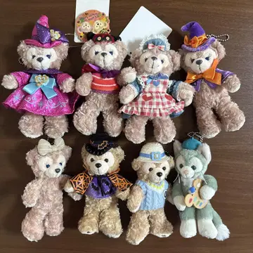 닷피 셰리 메이 젤라토니 봉제 인형 배지 8개 세트
