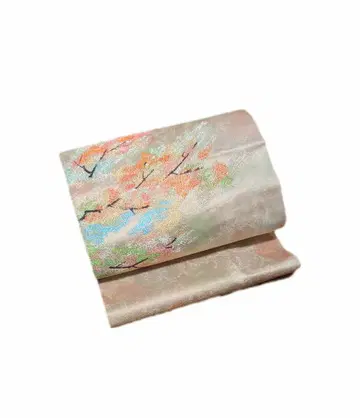 벚꽃 자수 앤티크 오비