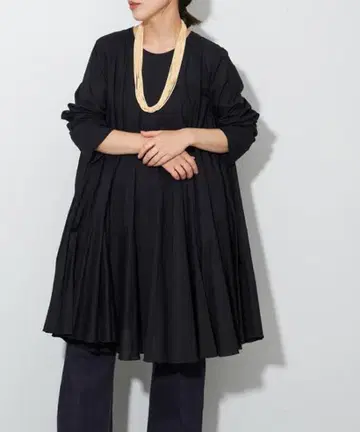 plage Diagonal 튜닉 블랙 프리 사이즈