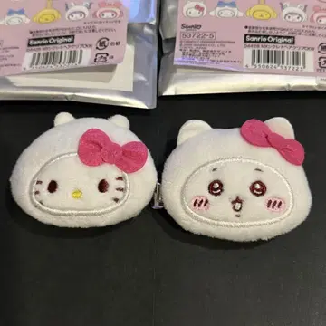 치이카와 산리오 시크릿 헤어 클립 치이카와 키티