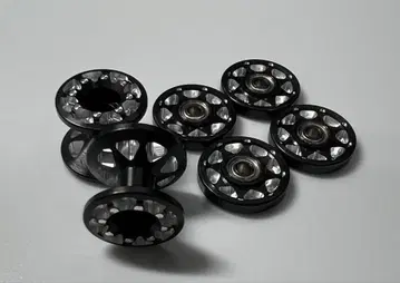 MRF 가공 롤러] 12-13mm & 13mm AA 1 대 세트 (블랙)