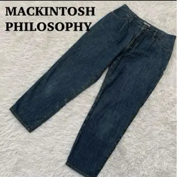 MACKINTOSH PHILOSOPHY 마 혼방 테이퍼드 데님 팬츠 M