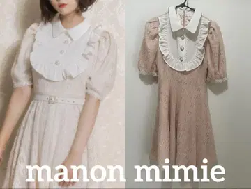 새상품급 manon mimie 마농 도쿄 원피스 시크릿허니