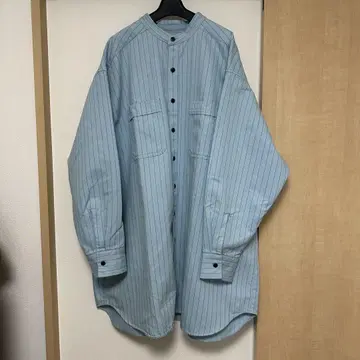 NEAT DRESS 데님 오버 사이즈 셔츠
