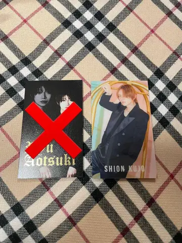 겨울 달 파티 쿠조 호시네 아오즈키 명함