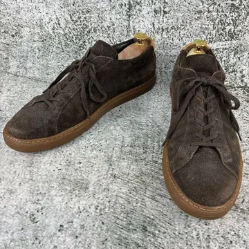커먼프로젝트 스니커즈 스웨이드 브라운 몽키 슈즈