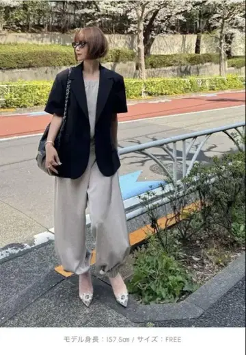 Cygne 자켓 black