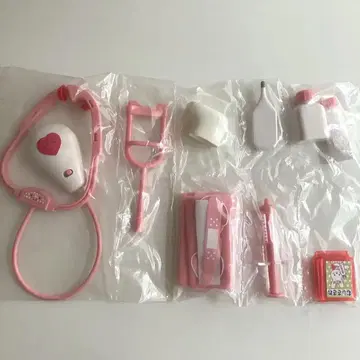 멜짱 구급차 부품만 목발 청진기