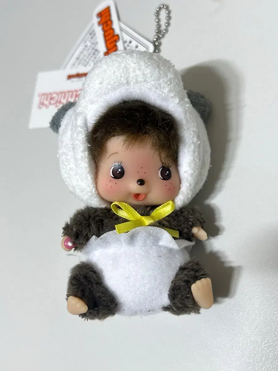 Monchhichi Bebichhichi Animal Keyring Panda Animal Keyring