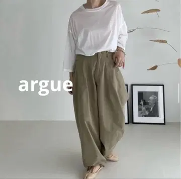아르구 COTTON TWILL 백커 무브 팬츠
