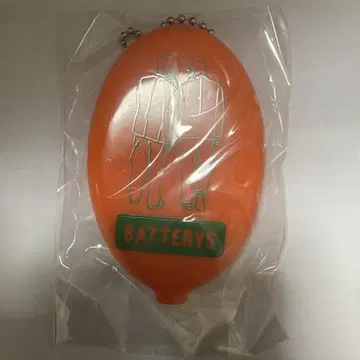 배터리 코인 케이스 배터리 단독 굿즈 오렌지 컬러