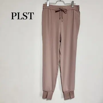 PLST 조젯 슬릿 조거 팬츠 L 사이즈
