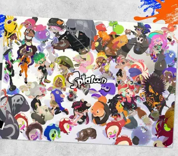 스프라툰 B2 포스터 닌텐도 스토어 Splatoon