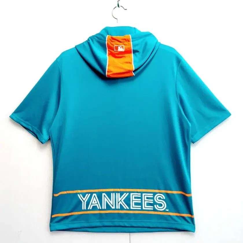 [MLB] Varsity Short Sleeve Sweatshirt ★すぐ品切れ★ MLB MLB New York Yankees Short Sleeve Hoodie 105/Baseball