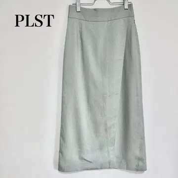 PLST 트리아세 블렌드 옥스 내로우 스커트 S 사이즈