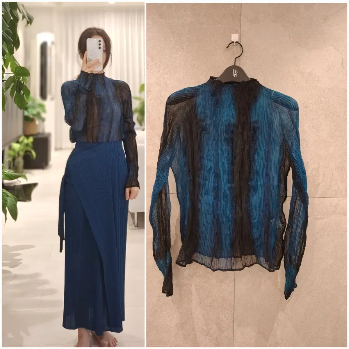 Issey Miyake Chiffon Twist Pleats Please