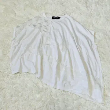 gomme 밴딩 도트 변형 티셔츠